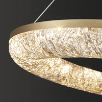 NELIUS Ring Chandelier by Lampadom - scale reference