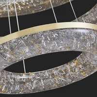 NELIUS Ring Chandelier by Lampadom - angle view