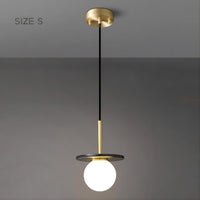NESO ONE Pendant by Lampadom - side view