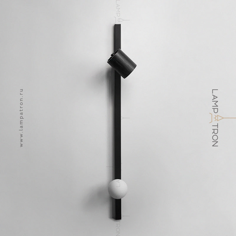 NEVADA Wall Light by Lampadom - scale reference