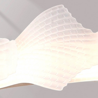 NIAL RING Chandelier by Lampadom - angle view