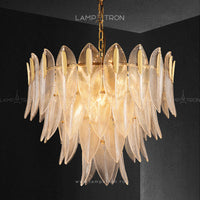 NIBA Chandelier by Lampadom - close-up