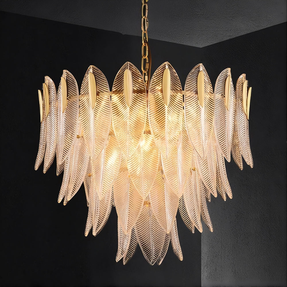 NIBA Chandelier by Lampadom - close-up