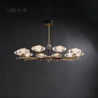 NICOL Chandelier by Lampadom - top view