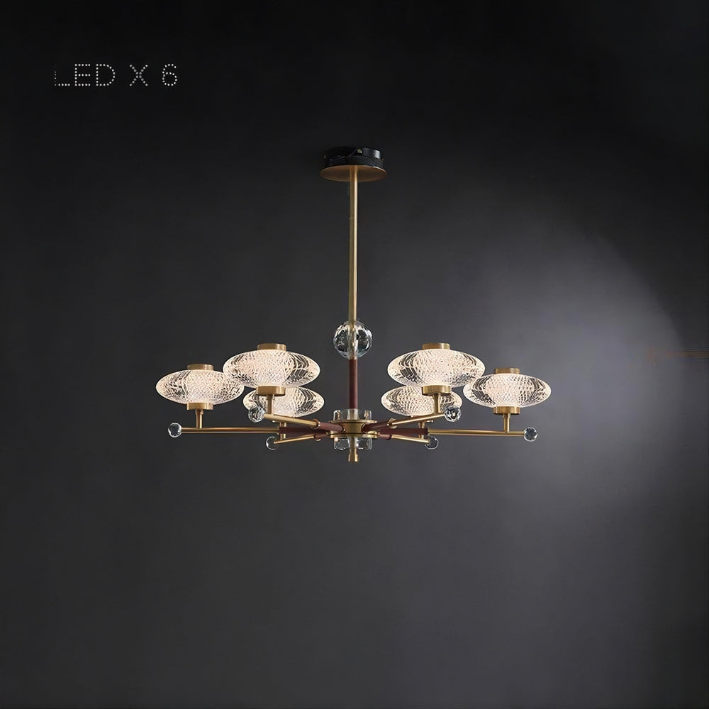 NICOL Chandelier by Lampadom - close-up