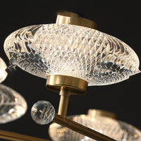 NICOL Chandelier by Lampadom - side view