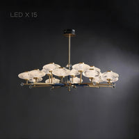 NICOL Chandelier by Lampadom - top view