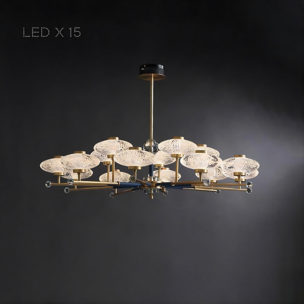 NICOL Chandelier by Lampadom - close-up