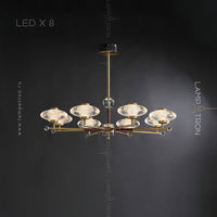 NICOL Chandelier by Lampadom - ambient shot