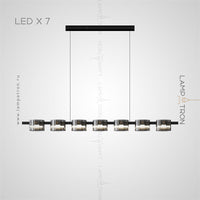 NICOLETTA B Linear Chandelier