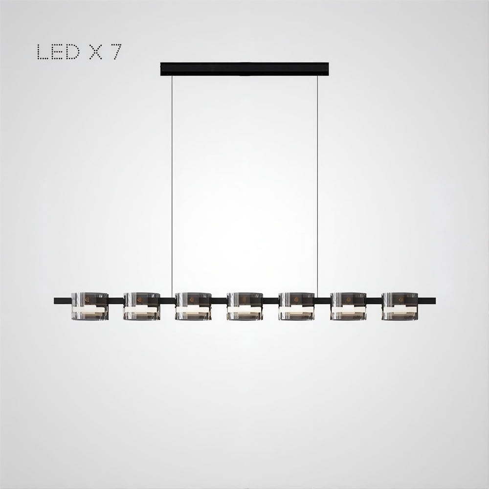 NICOLETTA B Linear Chandelier
