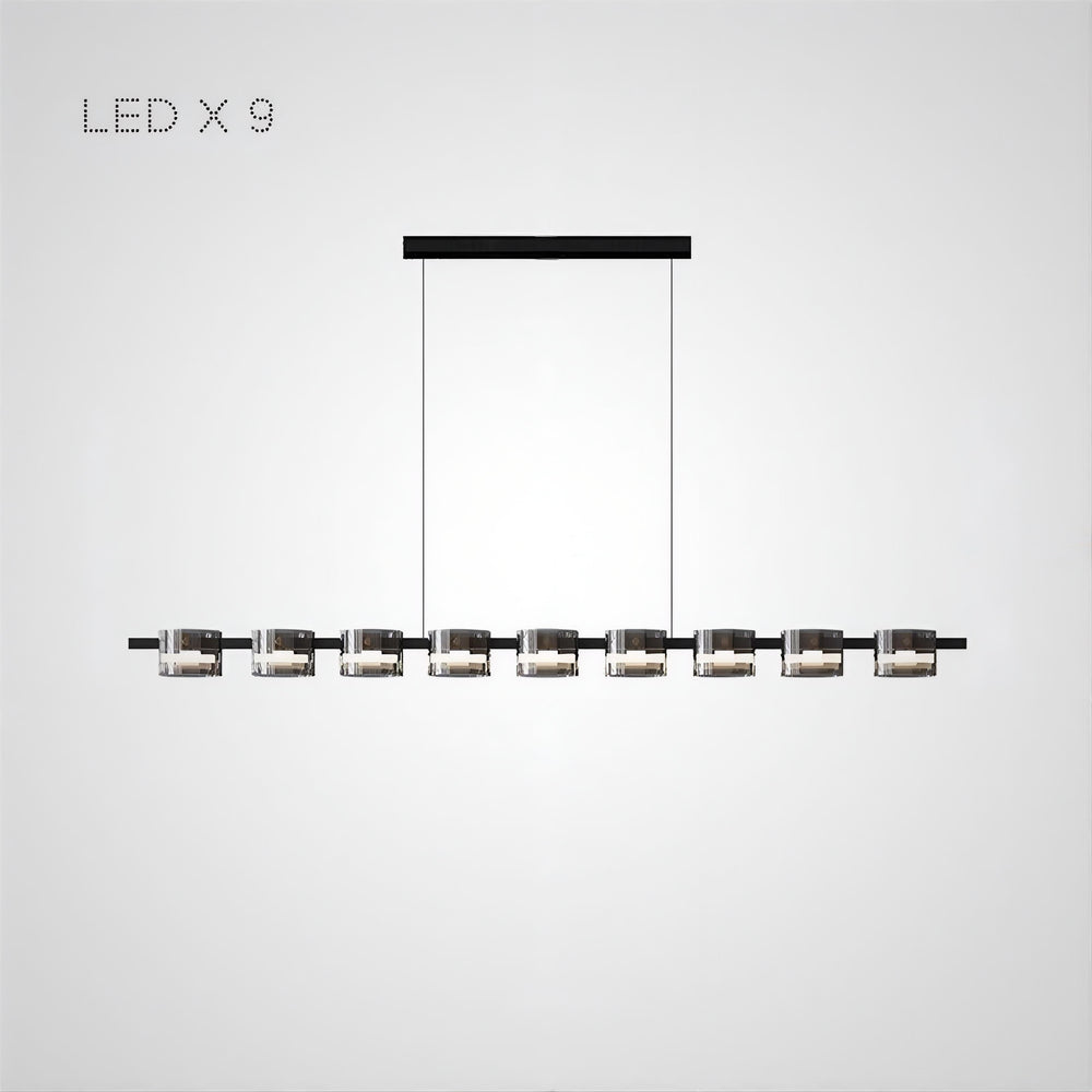 NICOLETTA B Linear Chandelier