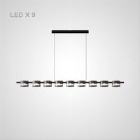 NICOLETTA B Linear Chandelier