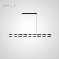 NICOLETTA B Linear Chandelier