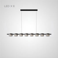 NICOLETTA B Linear Chandelier