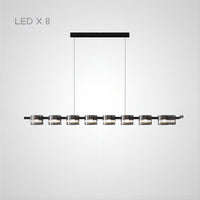 NICOLETTA B Linear Chandelier