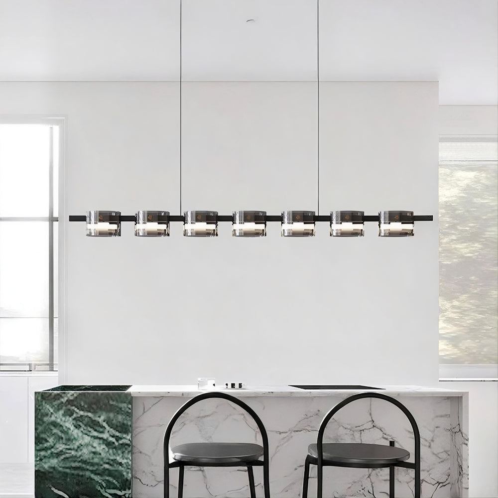 NICOLETTA B Linear Chandelier
