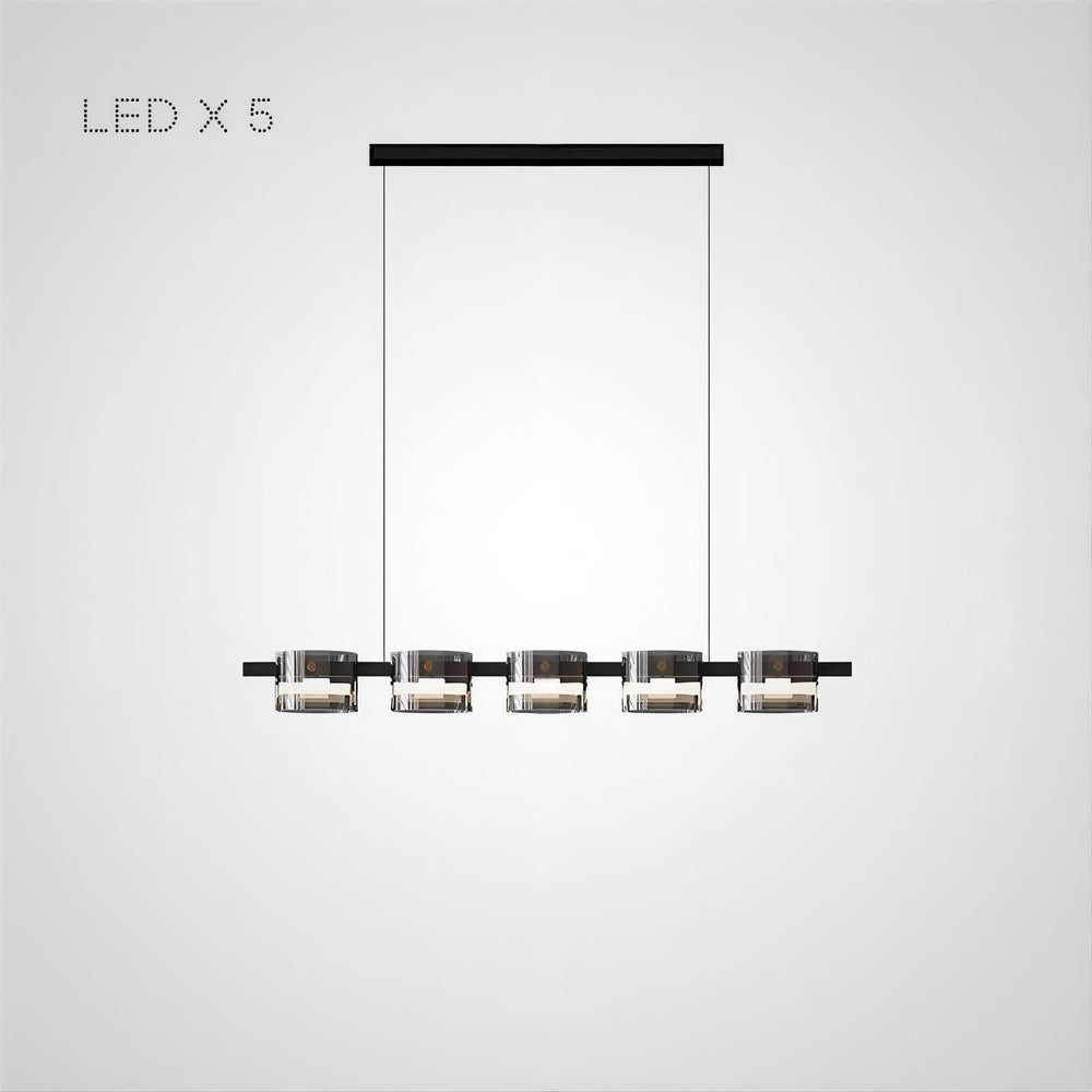 NICOLETTA B Linear Chandelier