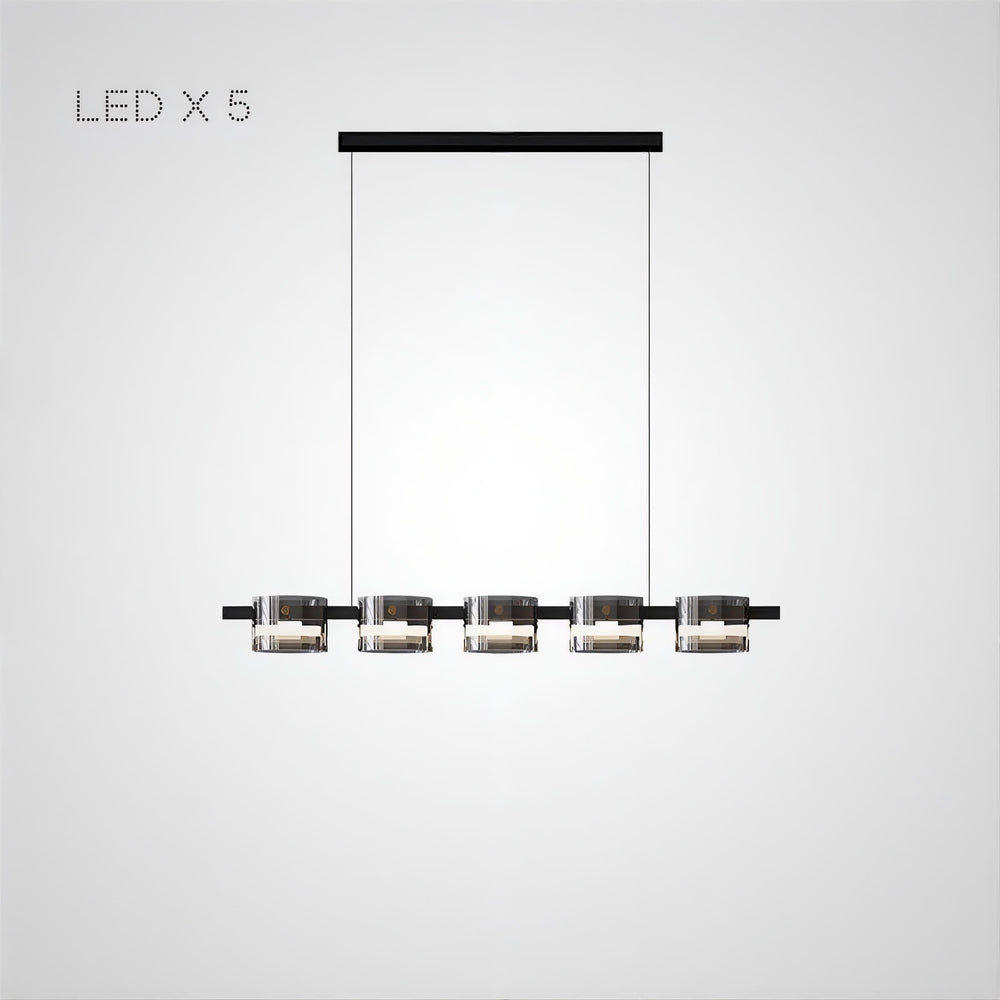 NICOLETTA B Linear Chandelier