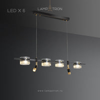 NICOLETTA C Linear Chandelier