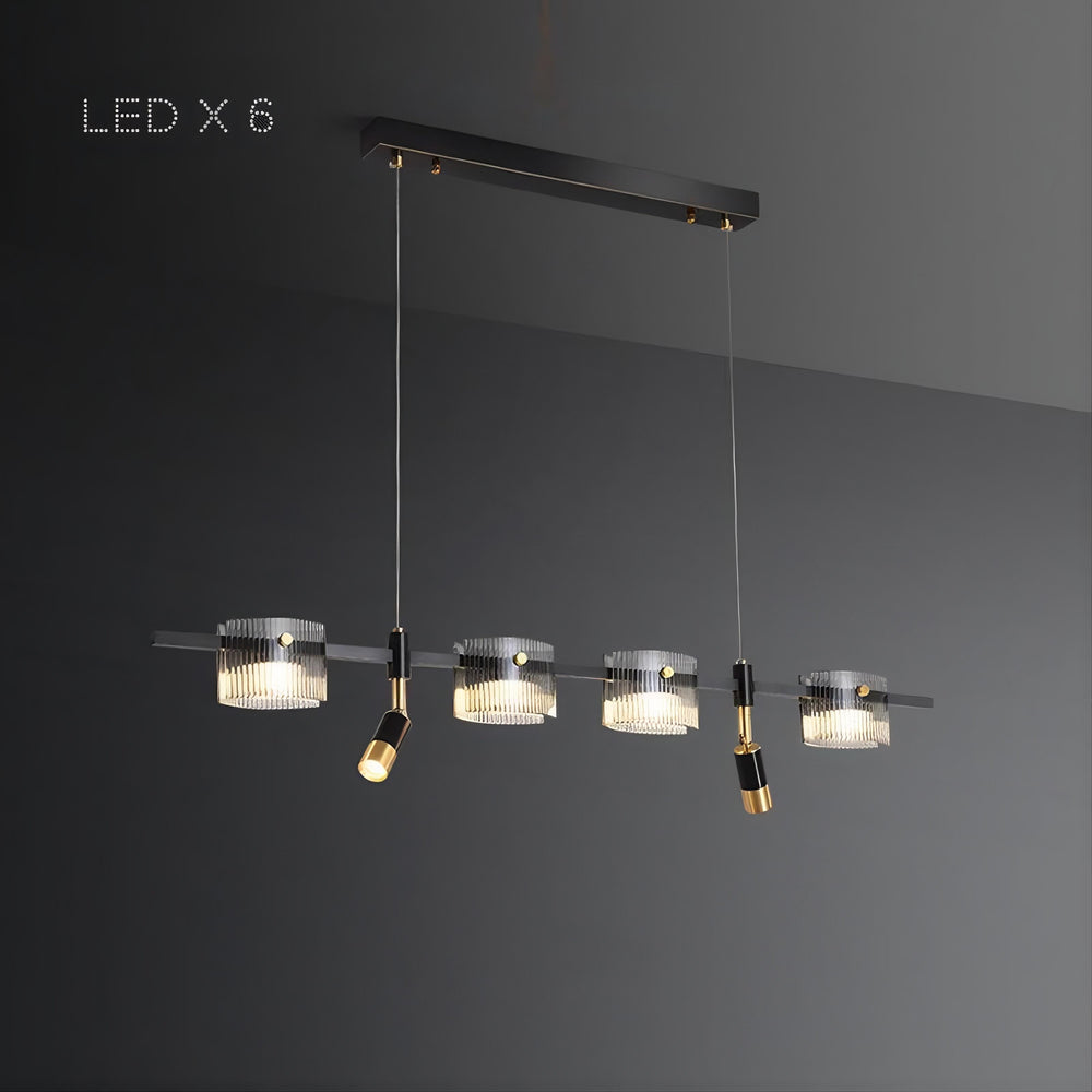 NICOLETTA C Linear Chandelier