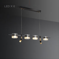 NICOLETTA C Linear Chandelier