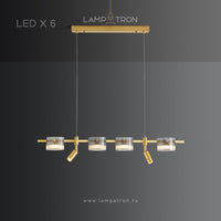 NICOLETTA C Linear Chandelier
