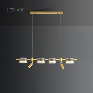 NICOLETTA C Linear Chandelier by Lampadom