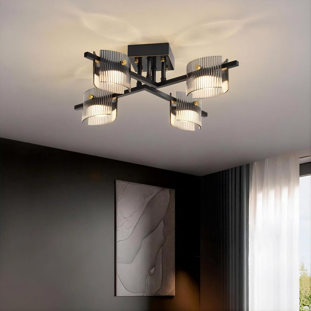 NICOLETTA Ceiling Chandelier by Lampadom - scale reference