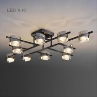 NICOLETTA Ceiling Chandelier by Lampadom - close-up