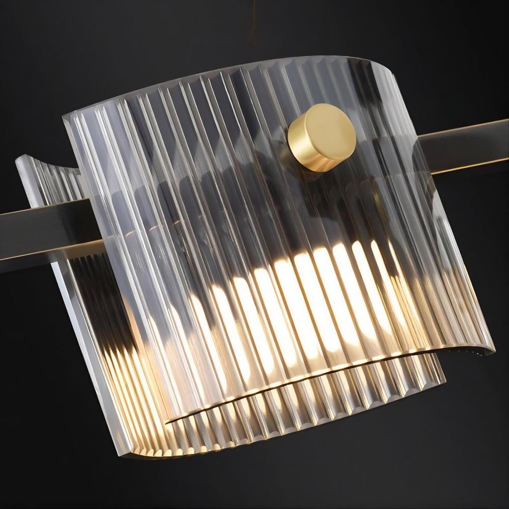 NICOLETTA Ceiling Chandelier by Lampadom - side view