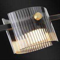 NICOLETTA Ceiling Chandelier by Lampadom - side view
