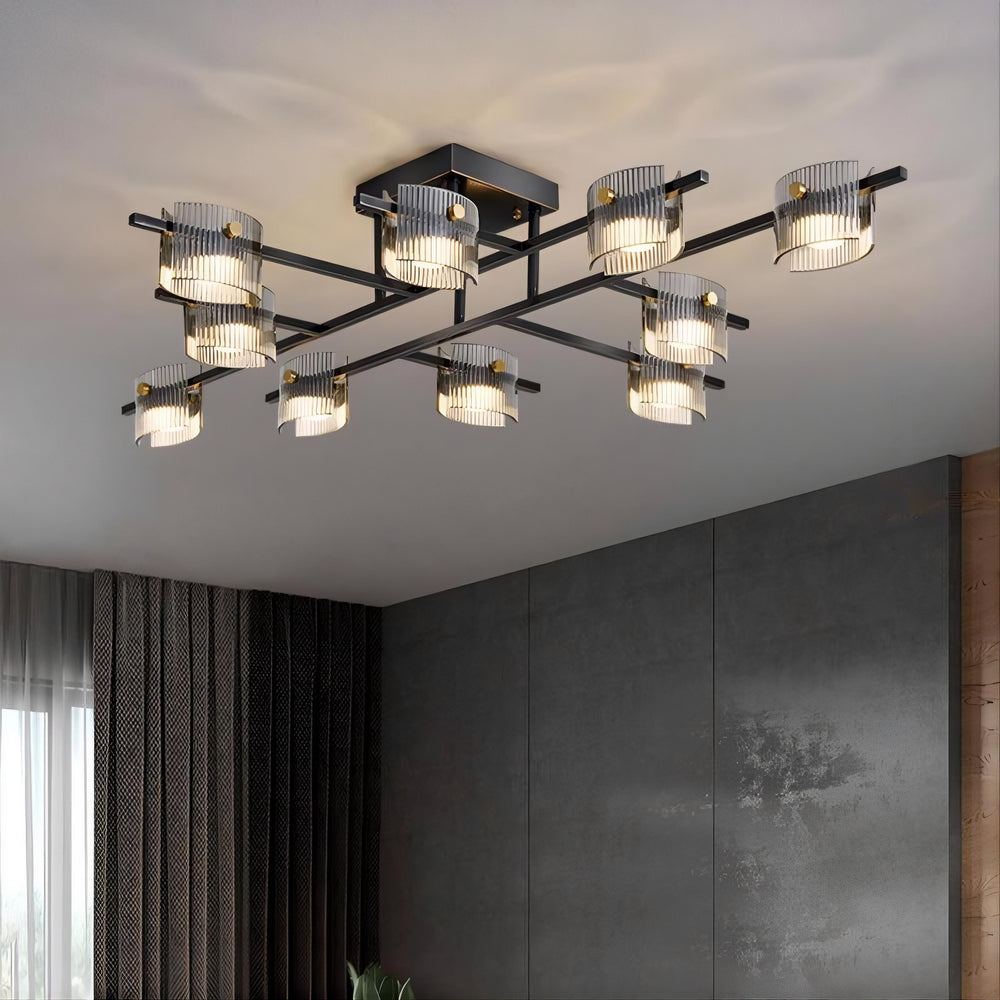 NICOLETTA Ceiling Chandelier by Lampadom - ambient shot