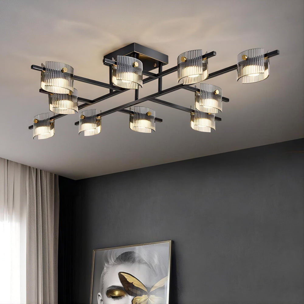 NICOLETTA Ceiling Chandelier by Lampadom - detail view