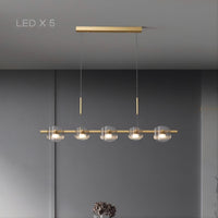 NICOLETTA D Linear Chandelier
