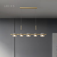 NICOLETTA D Linear Chandelier
