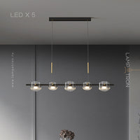 NICOLETTA D Linear Chandelier