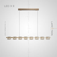 NICOLETTA Linear Chandelier