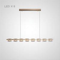 NICOLETTA Linear Chandelier
