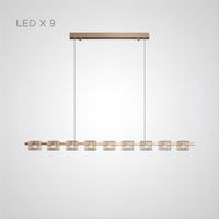NICOLETTA Linear Chandelier
