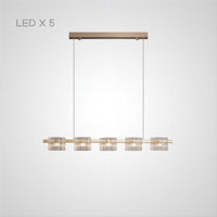 NICOLETTA Linear Chandelier