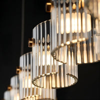 NICOLETTA Linear Chandelier