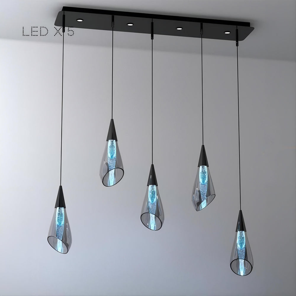NIKA COMBO Cascade Light by Lampadom - side view