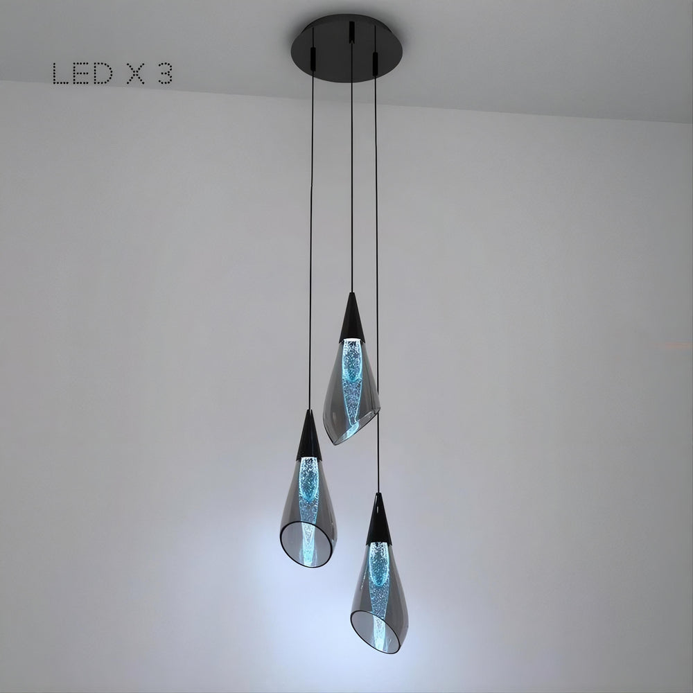 NIKA COMBO Cascade Light by Lampadom - top view