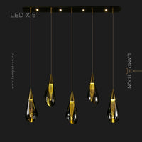 NIKA COMBO Cascade Light by Lampadom - detail view