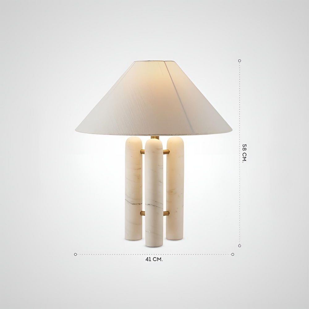 NILAS Table Lamp by Lampadom - scale reference