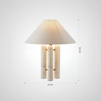 NILAS Table Lamp by Lampadom - scale reference