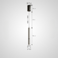 NION Pendant by Lampadom - side view
