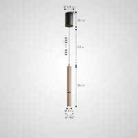 NION Pendant by Lampadom - close-up
