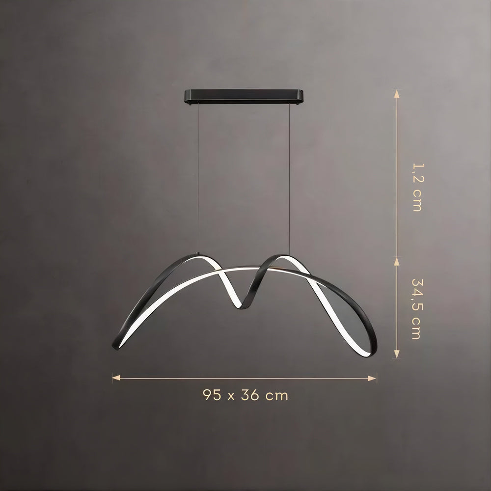 NORVIN B LUX Chandelier by Lampadom - angle view
